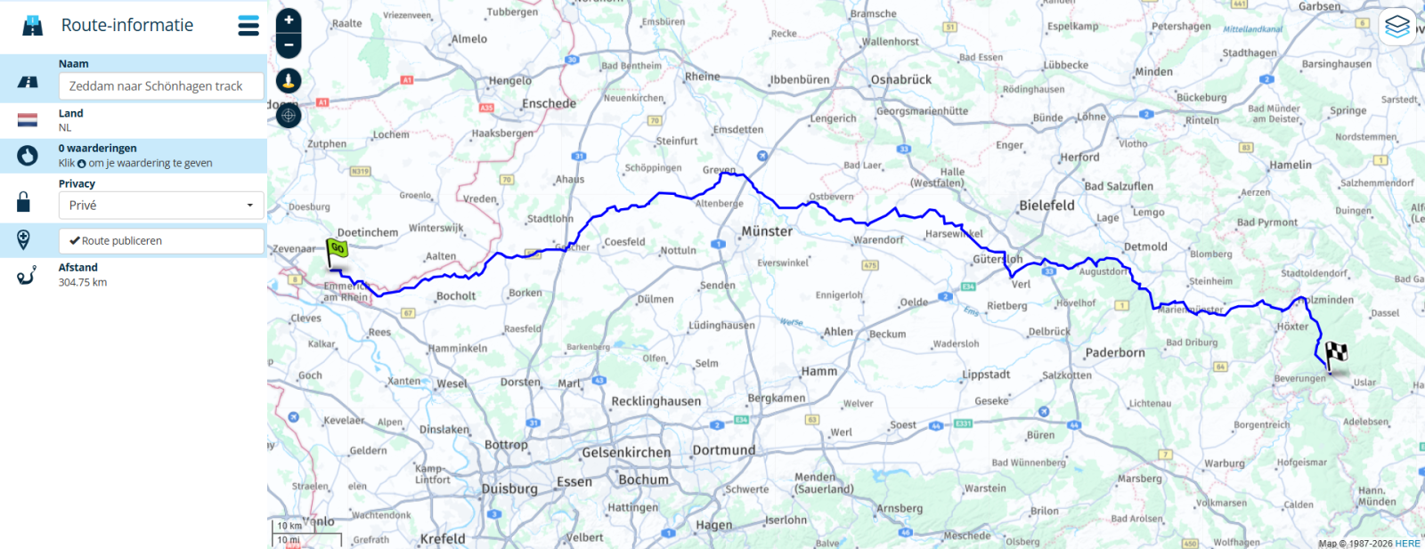 Schermopname Zeddam-Schonhagen a