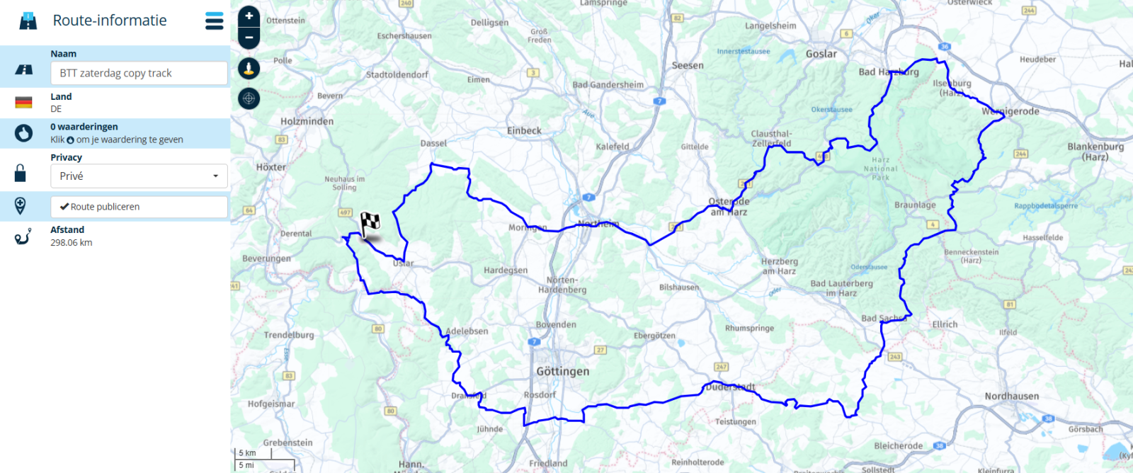 a Schermopname BTT zaterdag